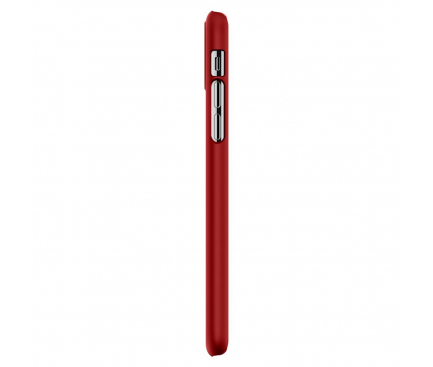 Husa Plastic Spigen Thin Fit Pentru Apple iPhone X, Rosie, Blister 057CS22109