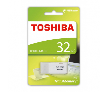 Memorie Externa Toshiba U202, 32Gb, USB 2.0, Alba, Blister 