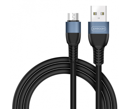 Cablu Date si Incarcare USB la MicroUSB Joyroom JR-S318, 3 m, Negru, Blister 