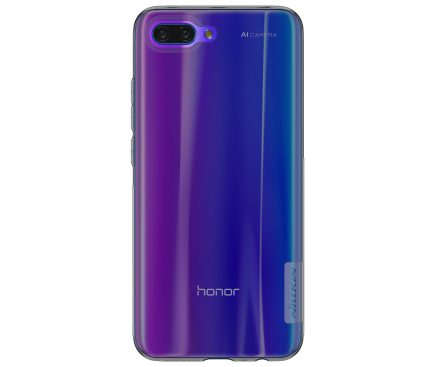 Husa TPU Nillkin Nature pentru Huawei Honor 10, Gri - Transparenta, Blister 