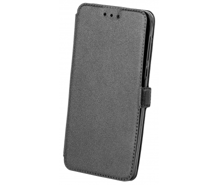 Husa Piele OEM Pocket pentru Nokia 6.1, Neagra, Bulk 