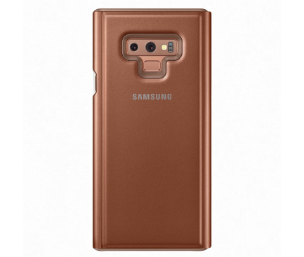 Husa Plastic Samsung Galaxy Note9 N960, Clear View, Maro EF-ZN960CAEGWW