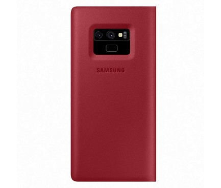 Husa Samsung Galaxy Note9 N960, Leather Wallet, Rosie, Blister EF-WN960LREGWW 