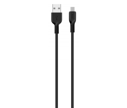 Cablu Date si Incarcare USB la USB Type-C HOCO Flash X20, 2 m, Negru