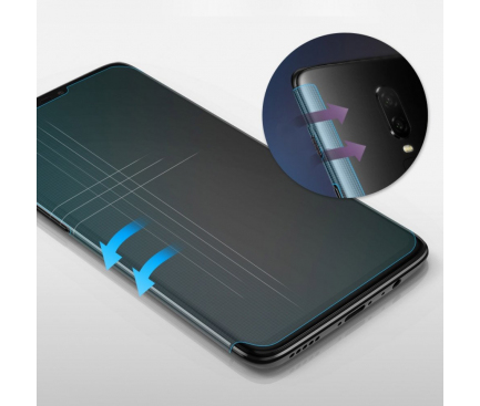 Folie Protectie Ecran Ringke pentru Apple iPhone X, Plastic, Full Face, Set 2 buc, Blister 
