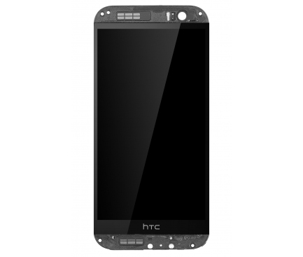 Display - Touchscreen Cu Rama Negru HTC One M8s 