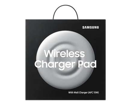 Incarcator Retea Wireless Samsung EP-P3100TWEGWW, Quick Charge, Alb, Blister