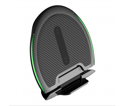 Incarcator Retea Wireless Baseus Foldable WXZD-01 Quick Charge + Cablu Date MicroUSB 1.2m, 1 x USB, Negru, Blister 