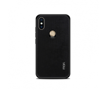 Husa Piele Mofi Cloth pentru Xiaomi Mi 8, Neagra, Blister 