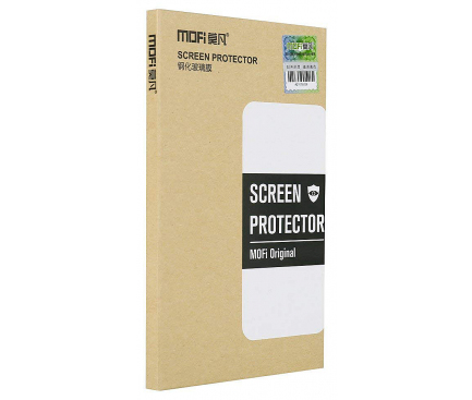 Folie Protectie Ecran Mofi pentru Asus Zenfone 4 Selfie ZD553KL, Sticla securizata, Full Face, 3D, Neagra, Blister 