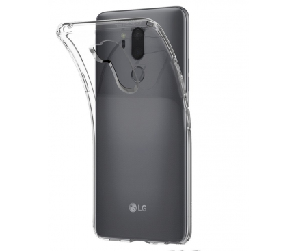Husa TPU Spigen Liquid Crystal pentru LG G7 ThinQ, Transparenta, Blister A27CS23034 