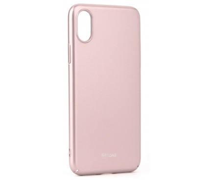 Husa Plastic Roar Darker pentru Apple iPhone 7 / Apple iPhone 8, Roz Aurie, Blister 