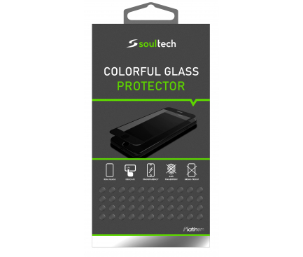 Folie Protectie Ecran Soultech pentru Motorola Moto G5, Sticla securizata, Platinum EK605, Blister 