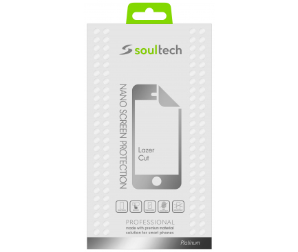Folie Protectie Ecran Soultech Apple iPhone 6 / Apple iPhone 6s, Plastic, Nano NG002, Blister 