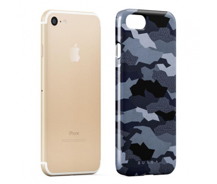 Husa Plastic Burga Navy Camo Apple iPhone 7 / Apple iPhone 8, Blister iP7_SP_ML_05 