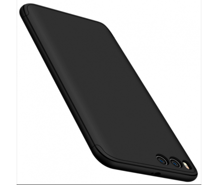 Husa Plastic OEM Full Cover pentru Xiaomi Mi 6, Neagra, Bulk 