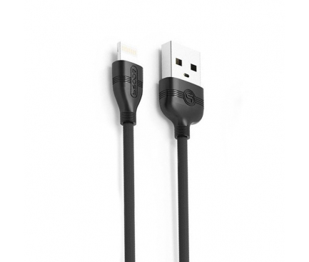 Cablu Date si Incarcare USB la Lightning Proda PD-B05i, 1.2 m, Negru, Blister 