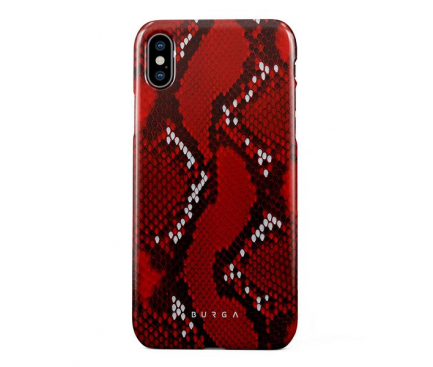 Husa Plastic Burga Crimson Danger Apple iPhone X, Blister iPX_SP_SV_12 