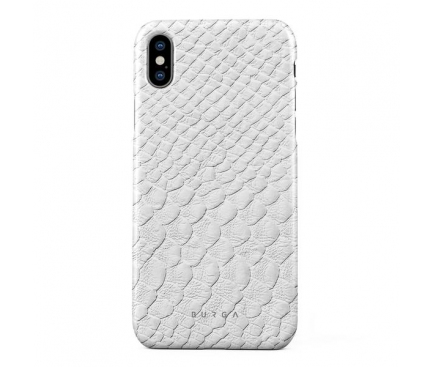Husa Plastic Burga Glacial White Apple iPhone XS, Blister iPX_SP_SV_36 