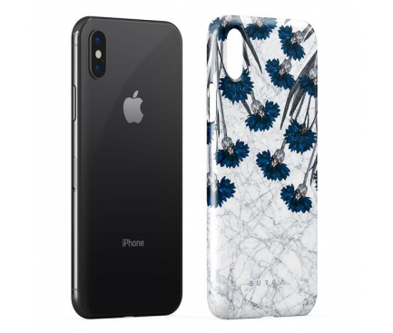 Husa Plastic Burga Blue Cornflower Apple iPhone XS, Blister iPX_SP_FL_22 