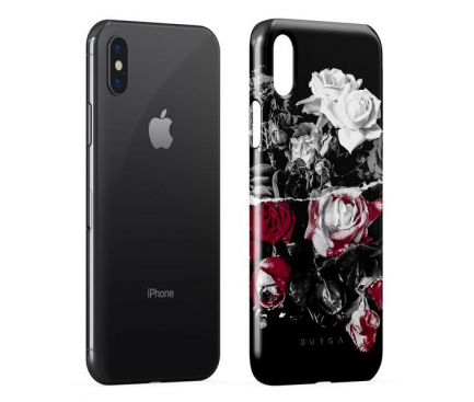 Husa Plastic Burga Crimson Bouquet Apple iPhone XS iPX_SP_FL_42