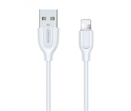 Cablu Date si Incarcare USB la Lightning Joyroom S-L352, 1 m, Alb, Blister 