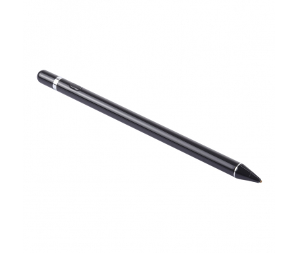 Creion Touch Pen Capacitiv reincarcabil OEM Universal Negru Blister