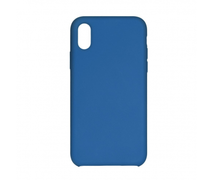 Husa Forcell Silicone pentru Apple iPhone 5 / Apple iPhone 5s / Apple iPhone SE, Albastra, Bulk 