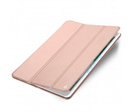 Husa Piele DUX DUCIS Skin Smart Cover pentru Apple iPad Mini 4, Roz, Blister 