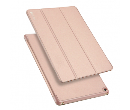 Husa Piele DUX DUCIS Skin Smart Cover pentru Apple iPad Mini 4, Roz, Blister 