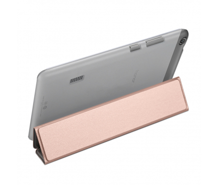 Husa Piele DUX DUCIS Skin Smart Cover pentru Huawei MediaPad T3 7.0, Roz, Blister 
