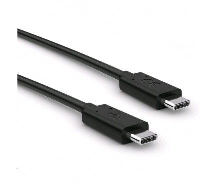 Cablu Date si Incarcare USB Type-C la USB Type-C Sony UCB32, 1 m, Negru, Bulk 