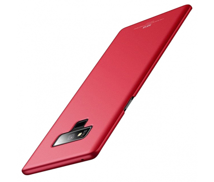 Husa Plastic MSVII Slim pentru Samsung Galaxy Note9 N960, Rosie, Blister 