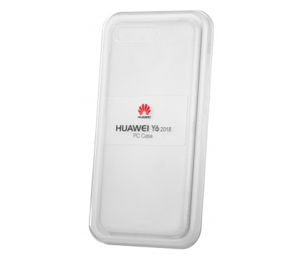 Husa Plastic Huawei Y6 (2018), Transparenta, Blister 51992443 
