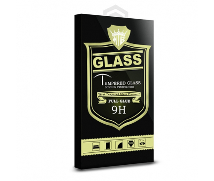 Folie Protectie Ecran OEM pentru Apple iPhone XS Max, Sticla securizata, Full Face, Full Glue 5D,Neagra