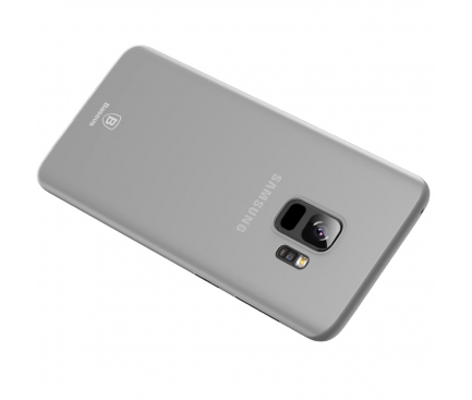Husa Plastic Baseus Wing pentru Samsung Galaxy S9 G960, Transparenta, Blister 