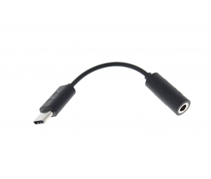Adaptor Audio USB Type-C la 3.5 mm Sony Xperia XZ3, Negru, Bulk 