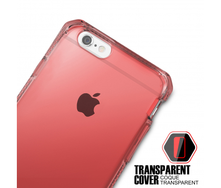 Husa TPU Itskins Spectrum Antisoc pentru Apple iPhone 6s, Rosie, Blister AP6S-SPEC-REDD