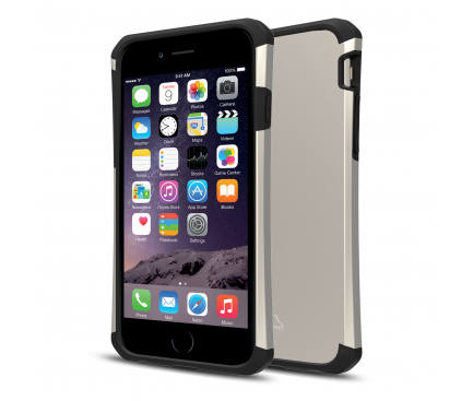 Husa TPU Itskins Evolution Antisoc pentru Apple iPhone 6s, Aurie - Neagra, Blister AP6S-EVLT-GDBK