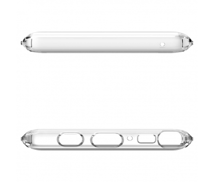 Husa TPU Spigen Liquid Crystal pentru Samsung Galaxy Note9 N960, Neagra, Blister 599CS24569 