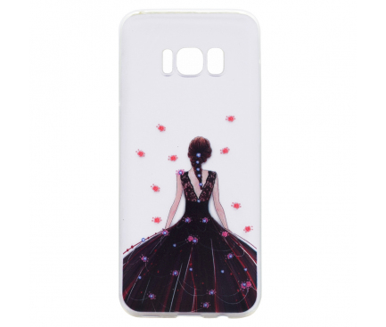 Husa TPU OEM Wedding Girl Samsung Galaxy S8 G950, Multicolor, Bulk 