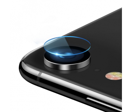 Folie Protectie Camera spate Baseus pentru Apple iPhone XR, Sticla securizata, Set 2 buc, Blister 