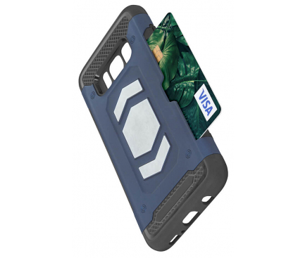 Husa Plastic - TPU OEM Defender pentru Samsung Galaxy S8 G950, Bleumarin, Bulk 