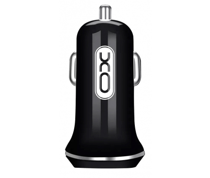 Incarcator Auto USB XO Design XO CC-13, 2.1A, 2 X USB, Negru, Blister 