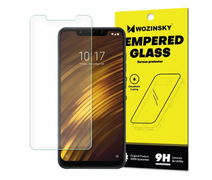 Folie Protectie Ecran WZK pentru Xiaomi Pocophone F1, Sticla securizata