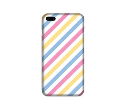 Husa TPU OEM Ultra Slim pentru Apple iPhone 7 / Apple iPhone 8, Lines, Multicolor, Bulk 