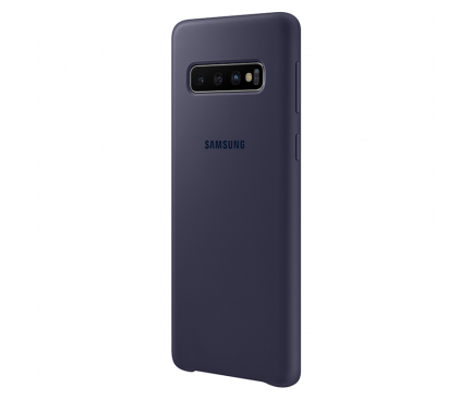 Husa TPU Samsung Galaxy S10 G973, Bleumarin, Blister EF-PG973TNEGWW 