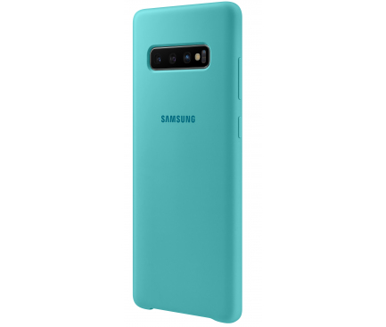 Husa TPU Samsung Galaxy S10+ G975, Verde, Blister EF-PG975TGEGWW 