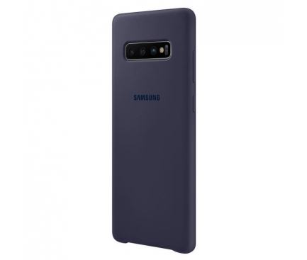 Husa TPU Samsung Galaxy S10+ G975, Bleumarin, Blister EF-PG975TNEGWW 