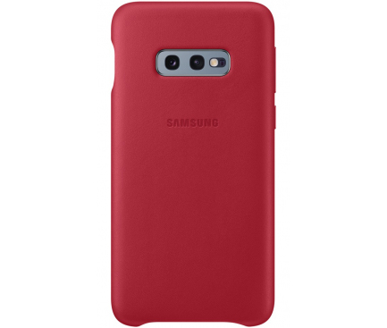Husa Piele Samsung Galaxy S10e G970, Leather Cover, Rosie EF-VG970LREGWW